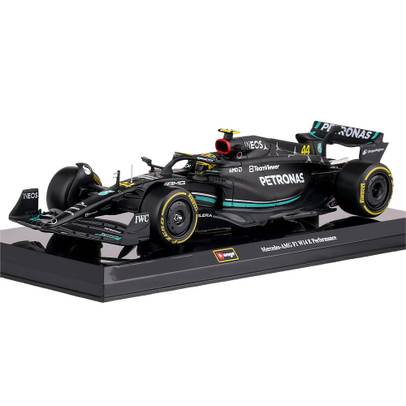 Macheta auto F1 Mercedes AMG W14E Performance #44 Hamilton 2023 1:24