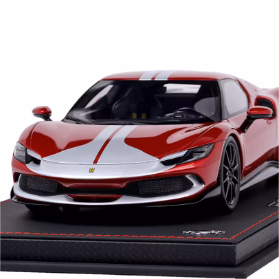 Macheta auto Ferrari 296 Assetto Fiorano Rosso 2022 1:18
