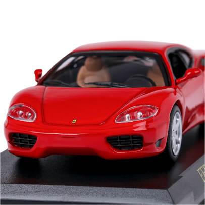 Macheta auto Ferrari 360 Modena Scara 1:43 rosu Magazine Models