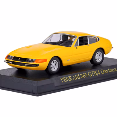 Macheta auto Ferrari 365 GTB/4 Daytona scara 1:43 galben Magazine Models - Resigilat