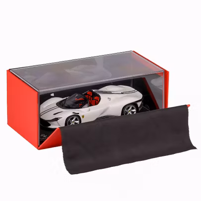 Macheta auto Ferrari Daytona SP3 Seria Icona 2023 alb 1:18