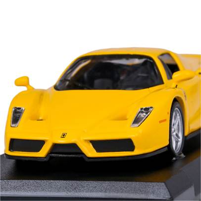 Macheta auto Ferrari Enzo Scara 1:43 galben Magazine Models