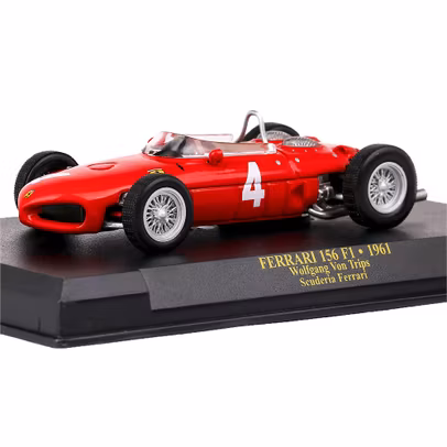 Macheta auto Ferrari F1 156 Sharknose No4 Wolfgang von Trips 1961 1:43