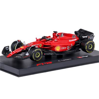 Macheta auto Ferrari F1-75 No.16 C.Leclerc F1 2022 scara 1:43 Bburago