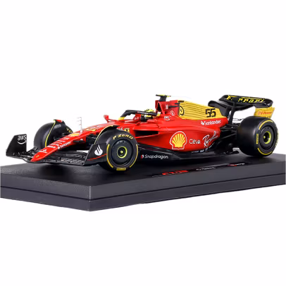 Macheta auto Ferrari F1-75 No.55 F1 C.Sainz 2022 1:18 Special Edition