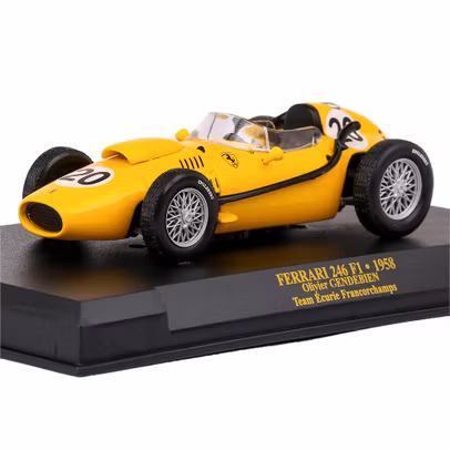 Macheta auto Ferrari F1 Dino 246 No.20 Olivier Gendebien 1958 1:43