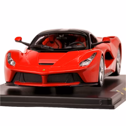Macheta auto Ferrari LaFerrari 2013 rosu cu negru 1-24-1