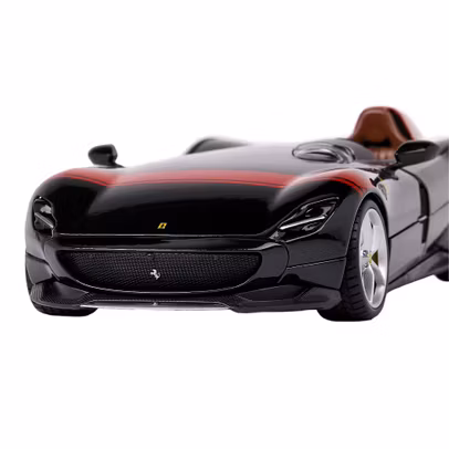Macheta auto Ferrari Monza SP1 scara 1:24 negru 2019