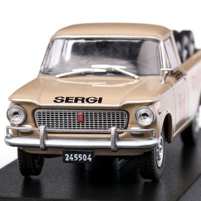 Macheta auto Fiat 1500 Multicarga Pick-up 1965 scara 1:43 bej Magazine Models