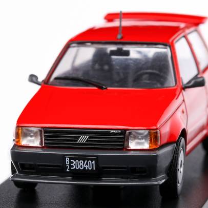 Macheta auto Fiat Uno EF 1990 scara 1:43 rosu, Atlas