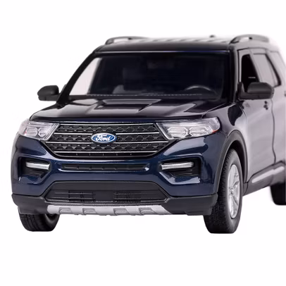 Macheta auto Ford Explorer XLT 2022 albastru 1-24