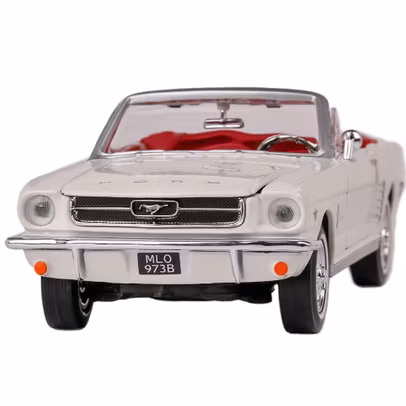 Macheta auto Ford Mustang Convertible Goldfinger crem 1964 1-24