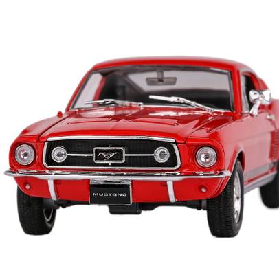 Macheta auto Ford Mustang GT Fastback 1967 rosu 1:24