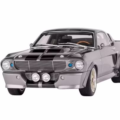 Macheta auto Ford Mustang Shelby Eleanor GT500 1967 gri 1-12