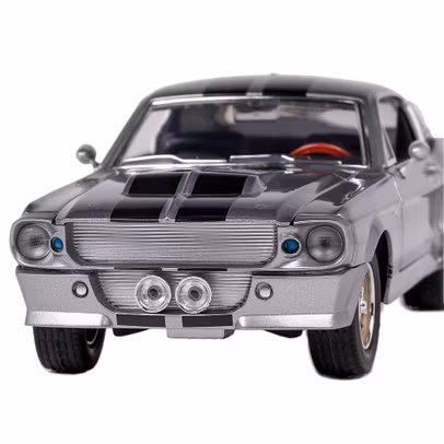 Macheta auto Ford Mustang Shelby Eleanor GT500 1967 gri 1-24 