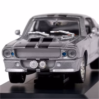 Macheta auto Ford Mustang Shelby Eleanor GT500 1967 gri 1-43 