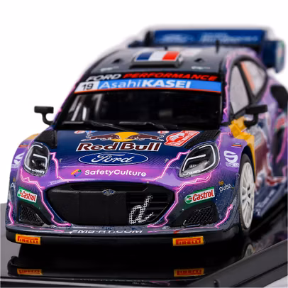 Macheta auto Ford Puma Rally 1 2022 #19 S.Loeb Rally Monte Carlo 1-43