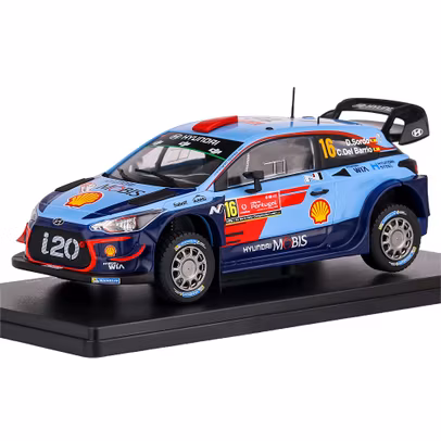 Macheta auto Hyundai i20 WRC No.16 2018 Rally Portugal D.Sordo-C.Del Barrio 1-24