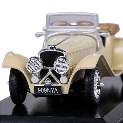 Macheta auto Jaguar SS100 Scara 1:43 bej Magazine Models