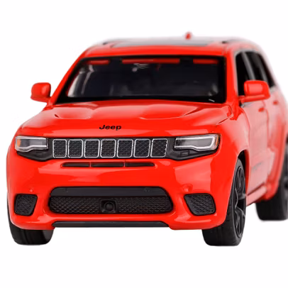 Macheta auto Jeep Grand Cherokee Trackhawk rosu 1:36
