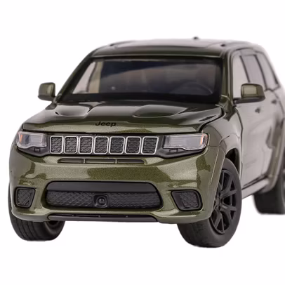 Macheta auto Jeep Grand Cherokee Trackhawk verde 1:32