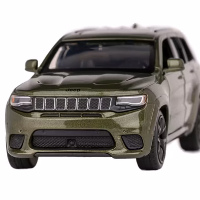 Macheta auto Jeep Grand Cherokee Trackhawk verde 1:36