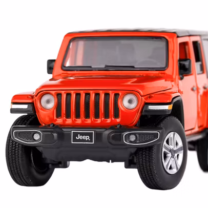 Macheta auto Jeep Wrangler portocaliu 1:32 Tayumo