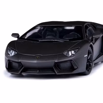 Macheta Lamborghini Aventador LP700-4 2011 negru mat 1:24 