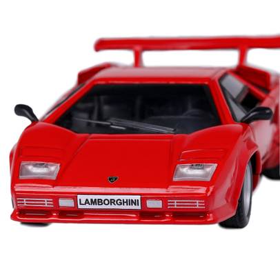 Macheta auto Lamborghini Countach LP500 scara 1:43 rosu Magazine Models