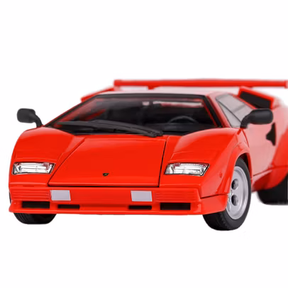 Macheta auto Lamborghini Countach LP5000 S rosu 1:24