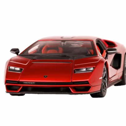 Macheta auto Lamborghini Countach LPI 800-4 rosu 1:24 Bburago