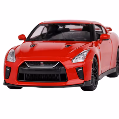 Macheta auto Nissan GT-R 2017 rosu scara 1:24