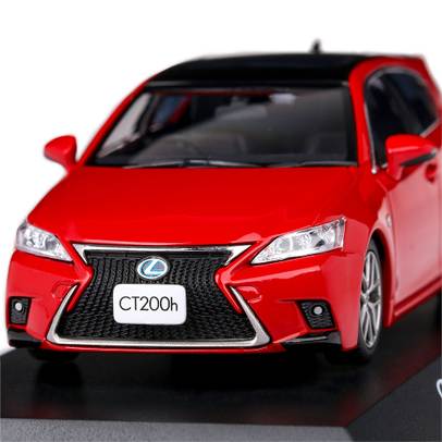Macheta auto Lexus CT200H Sport 2014 scara 1:43 rosu Kyosho