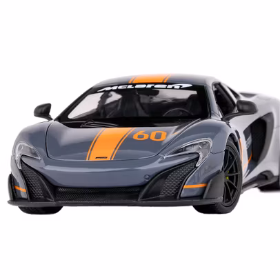 Macheta auto McLaren 675LT 2015 gri 1:24