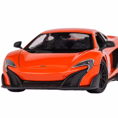 Macheta auto McLaren 675LT 2015 scara 1:24 rosu