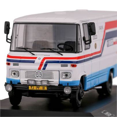 Macheta auto Mercedes 508D Skoda Rallye Team Assistance