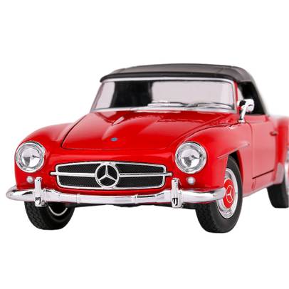 Macheta auto Mercedes-Benz 190 SL 1955 W121 rosu 1-24