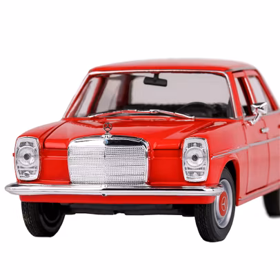 Macheta auto Mercedes-Benz 220 (W115) 1968 rosu 1:24