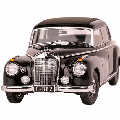 Macheta auto Mercedes-Benz 300 D Limousine Konrad Adenauer (W189) 1955 negru 1:18