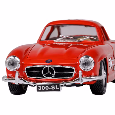 Macheta auto Mercedes Benz 300SL 1954 rosu 1-24 Bburago