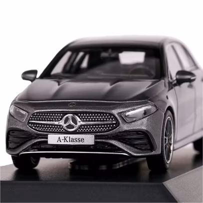 Macheta auto Mercedes-Benz A-Class (W177) AMG Line 2022 gri metalizat