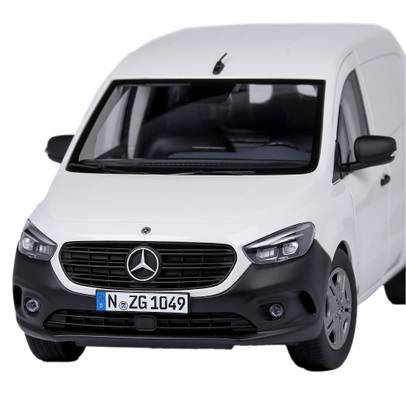 Macheta auto Mercedes-Benz Citan 2022 scara 1:18 alb NZG