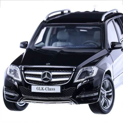 Macheta auto Mercedes-Benz GLK-Class GTA edition 2013, scara 1:18, negru, Welly