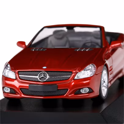 Macheta auto Mercedes-Benz SL-Class (R230) 2008 scara 1:43 rosu Maxichamps