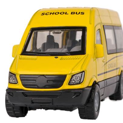 Macheta auto Mercedes-Benz Sprinter School Bus 2015 galben 1:43