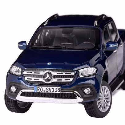 Macheta auto Mercedes-Benz X-Class 2018 scara 1:18 albastru Norev