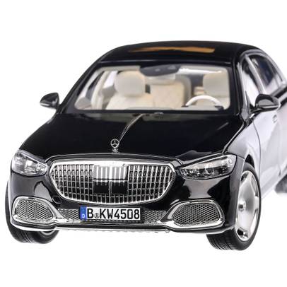Macheta auto Mercedes-Maybach S 680 4Matic 2021 scara 1:18 negru Norev