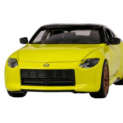 Macheta auto Nissan Fairlady Z 2023 scara 1:24 galben