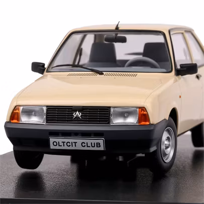 Macheta auto Oltcit Club 11 RL 1992 scara 1:18 bej Triple 9