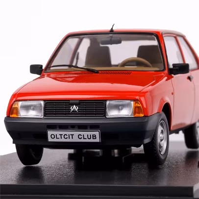 Macheta auto Oltcit Club 11 RL 1992 scara 1:18 rosu Triple 9